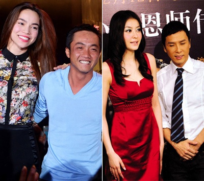 Nhung my nhan 'dim hang' chong va ban trai hinh anh