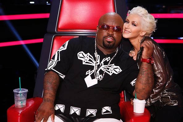 Thay tro CeeLo chia tay giac mo chien thang The Voice My hinh anh