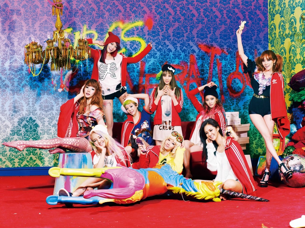 Nhung man lot xac an tuong cua my nhan Kpop 2013 hinh anh