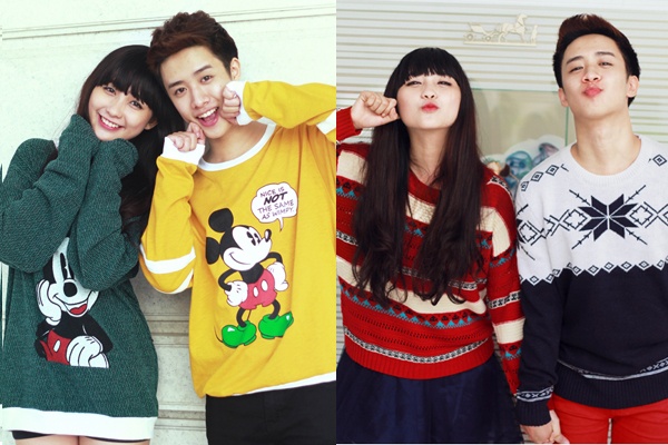 Nhung set do doi Giang sinh ngot ngao cua trai xinh gai dep hinh anh