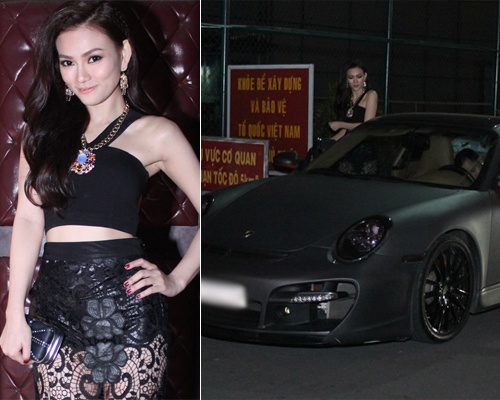 Thu Thuy duoc nguoi dan ong bi mat dua don bang xe bac ty hinh anh