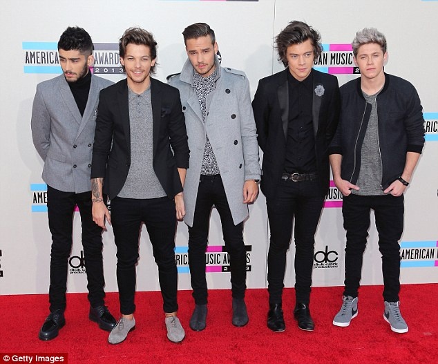 One Direction duoc vinh danh toan cau hinh anh