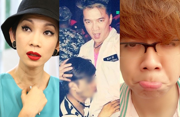 Sao Viet gap hoa vi nhung tro dua hon nhien hinh anh