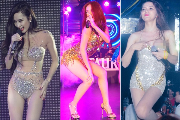 Sao Viet gap nan khi di hat bar hinh anh