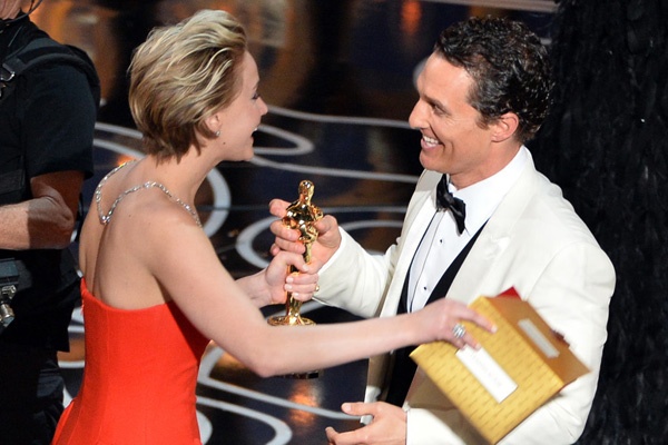 Giay phut chien thang ngot ngao tai Oscar 2014 hinh anh