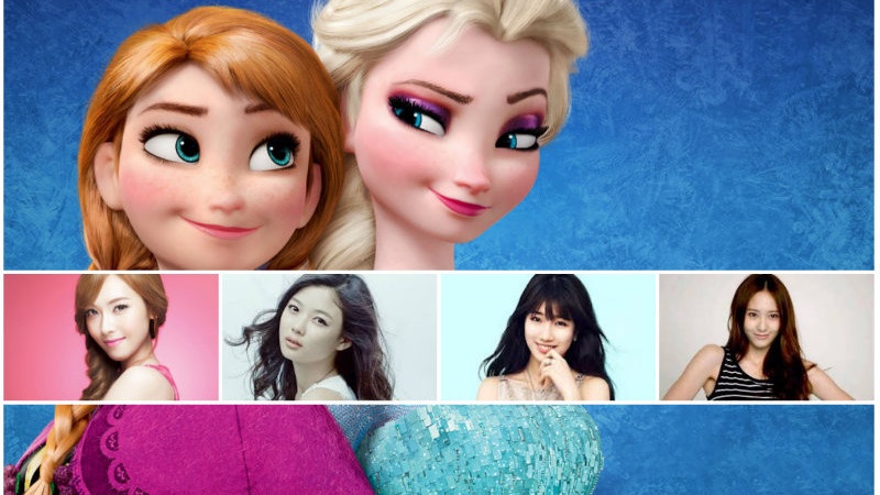 Fan chon phien ban Han cua 'Frozen' hinh anh