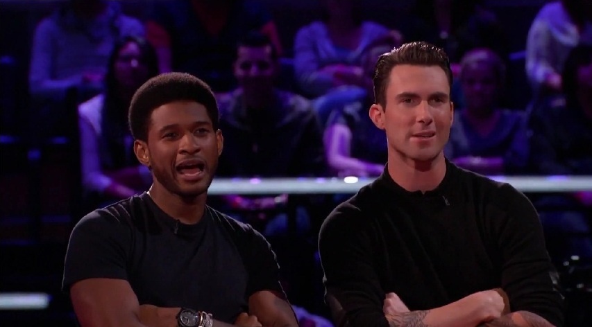 Giam khao The Voice My mia mai nhau tren ghe nong hinh anh