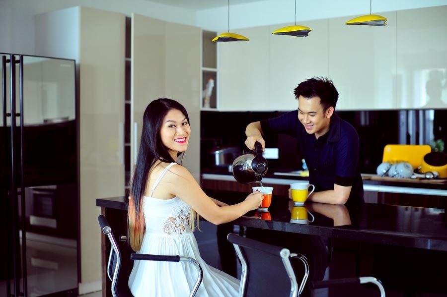 Gần đây, Dương Triệu Vũ mới tậu căn nhà cao cấp tại quận 7, TP HCM.