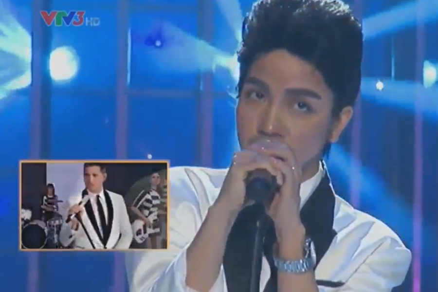 My Linh gia thanh nam ca si Michael Bubble hinh anh