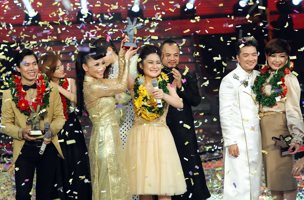 Hương Tràm - Quán quân The Voice Việt mùa đầu tiên đang bước đầu có những cống hiến cho nhạc Việt.