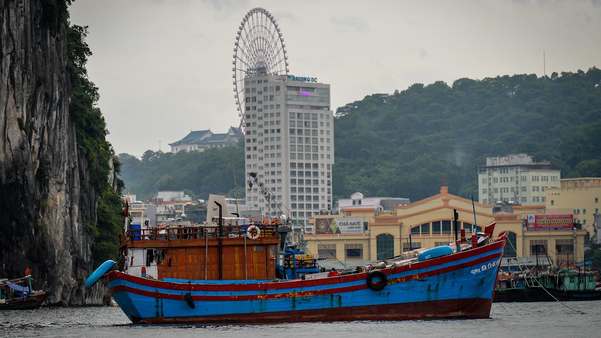 Ngu dan Thanh Hoa vao Ha Long tranh bao so 3 - Wipha hinh anh