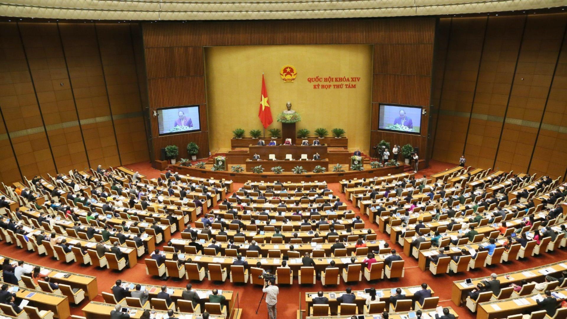 Quoc hoi tiep tuc thao luan kinh te - xa hoi hinh anh