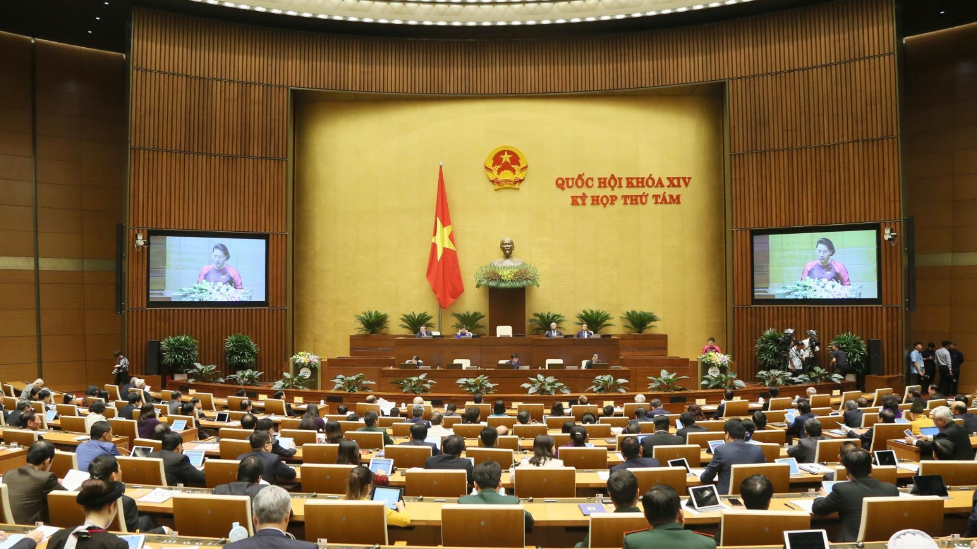 Quoc hoi thao luan ve kinh te - xa hoi hinh anh