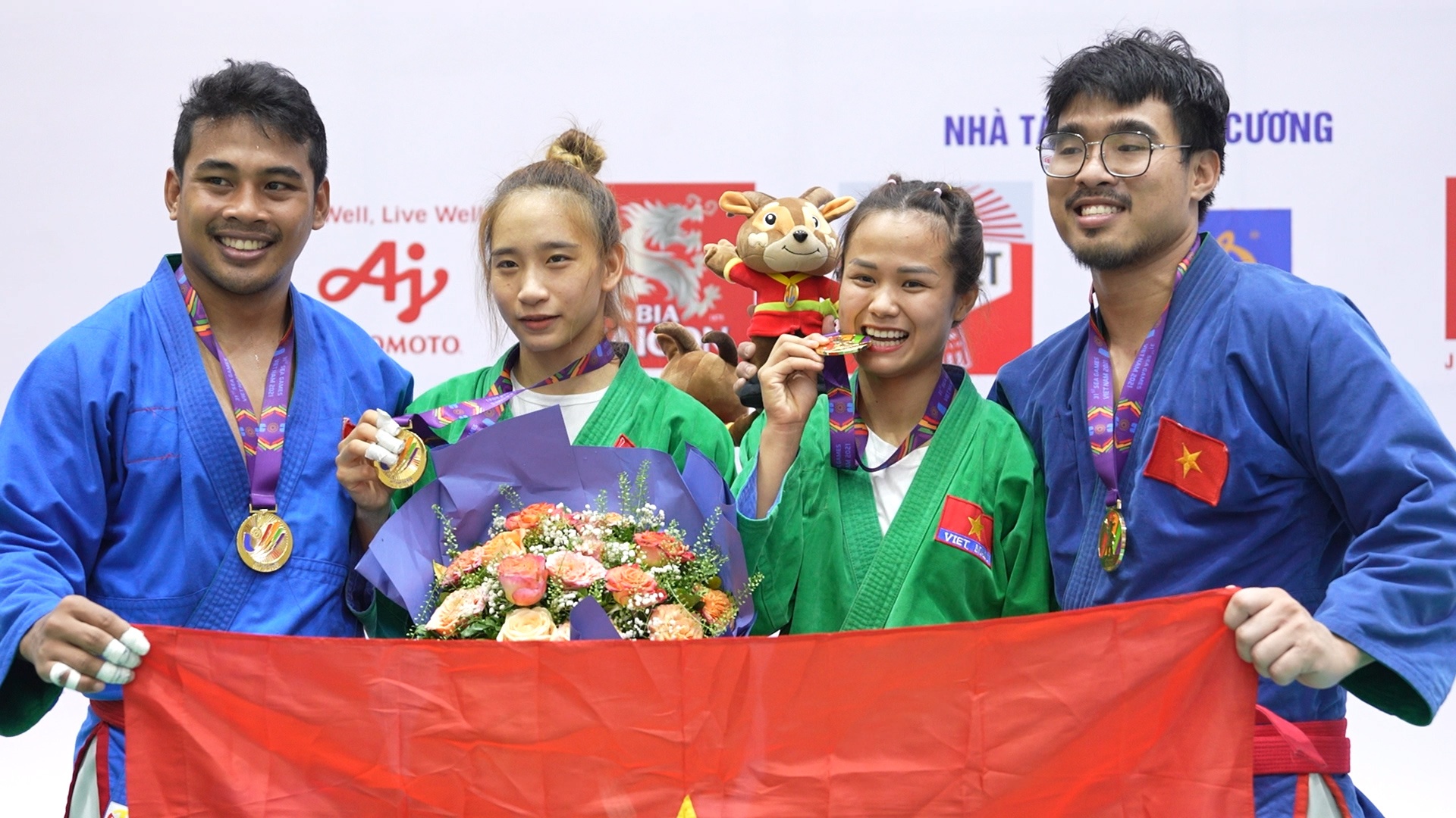 'Con mua vang' kurash truoc ngay SEA Games 31 khai mac hinh anh