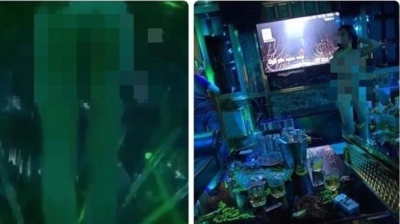 Xac minh viec nhan vien quan karaoke o Lang Son thoat y phuc vu khach hinh anh