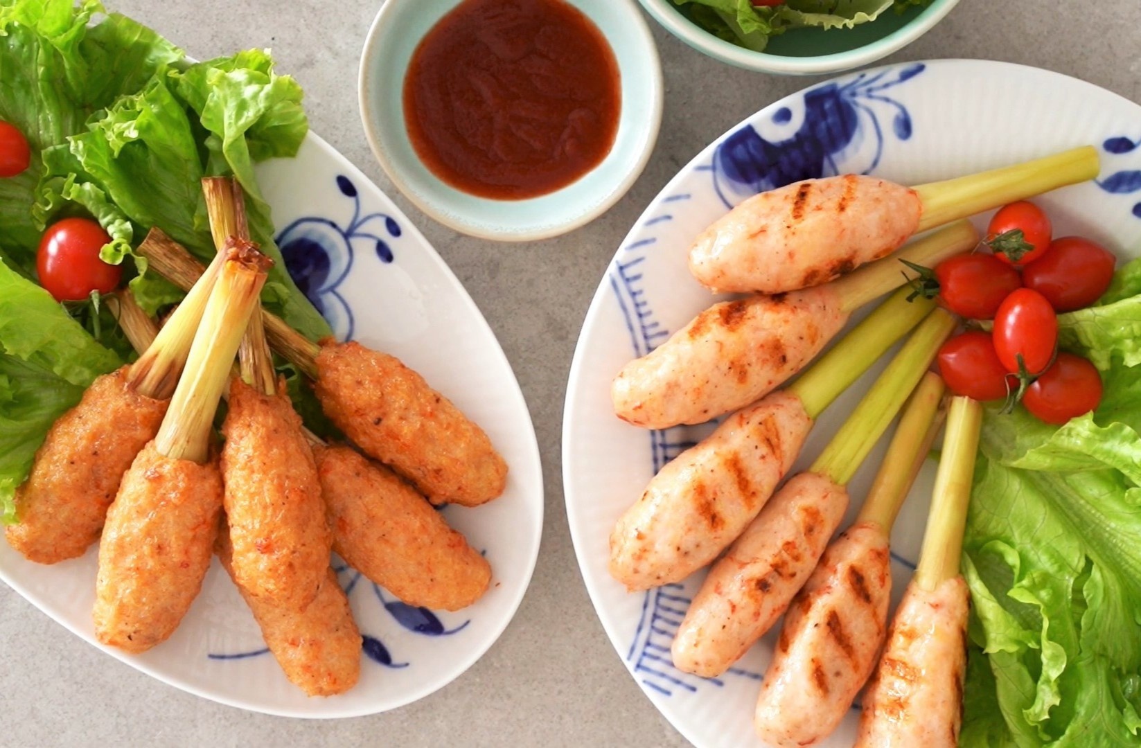 Lam chao tom chien boc sa don gian tai nha hinh anh