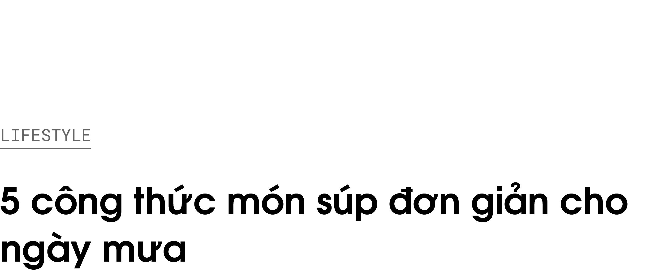 nau sup don gian anh 1