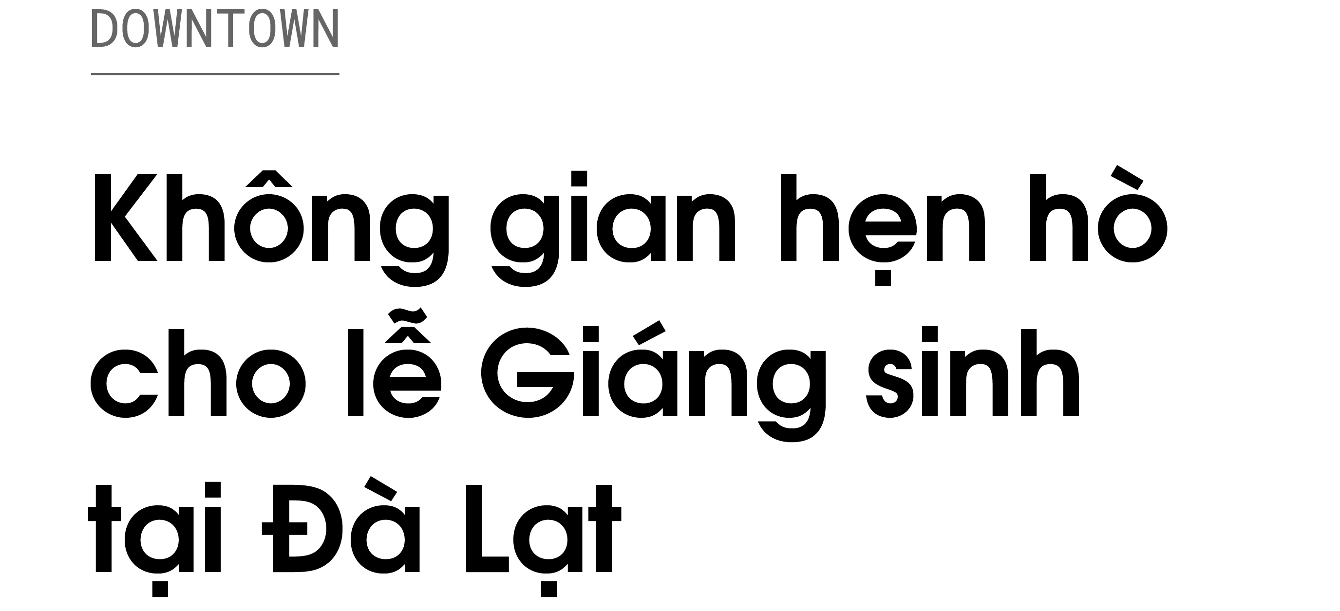 Giang sinh tai Da Lat anh 1