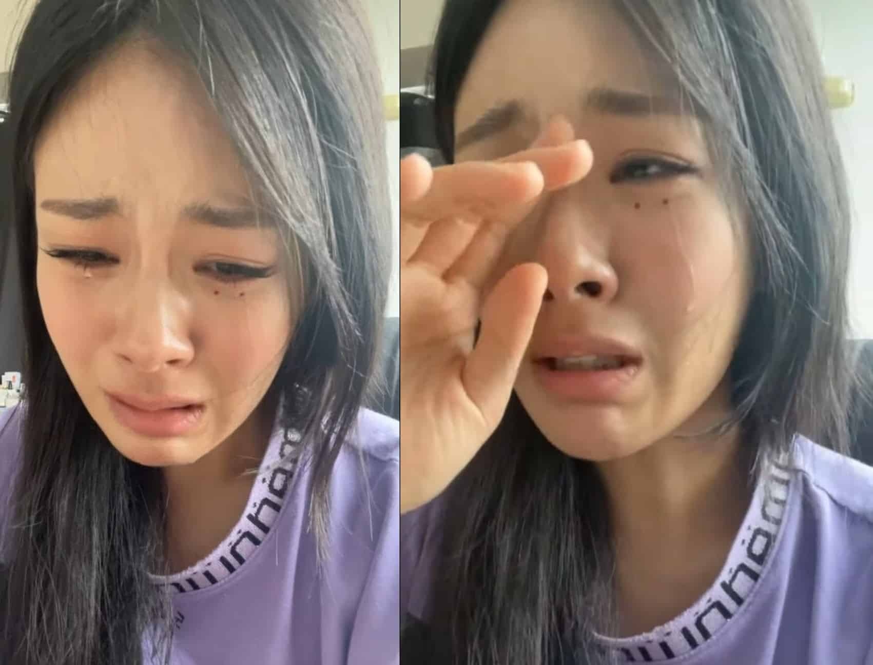 Nu ca si khoc khi livestream: 'Khong ai cho toi tay trang ca' hinh anh