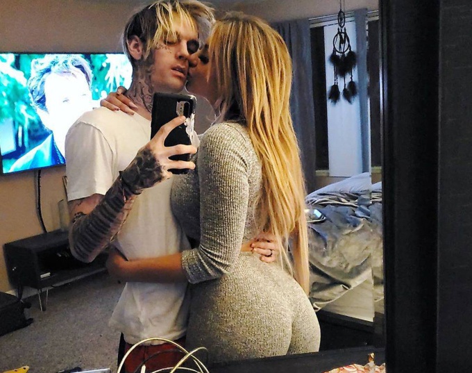 Aaron Carter và bạn gái ảnh 4 Aaron Carter va ban gai anh 4