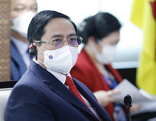 Thu tuong Pham Minh Chinh du Hoi nghi cac nha lanh dao ASEAN hinh anh