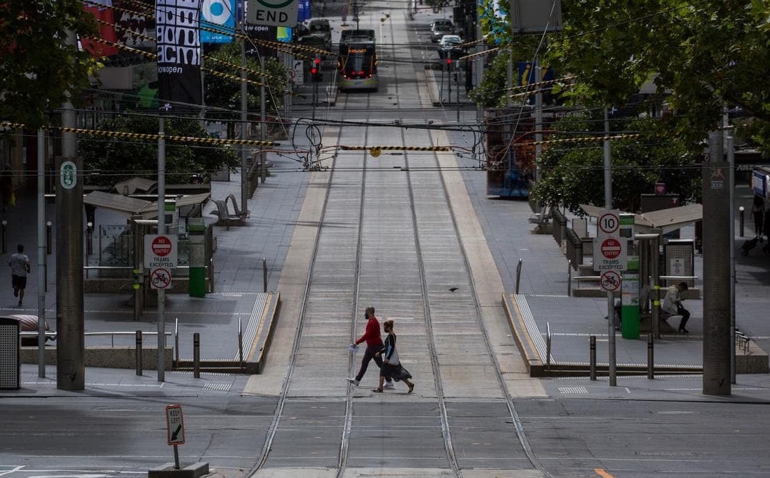 Thanh pho lon nhat Australia bi phong toa lan thu 5 hinh anh