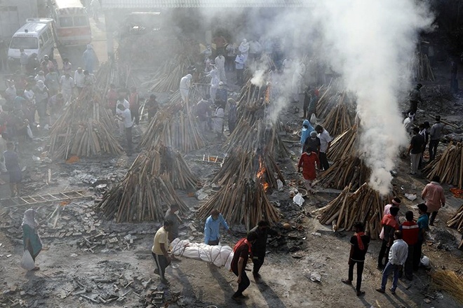 Dau hieu lan song Covid-19 thu ba xuat hien o An Do hinh anh