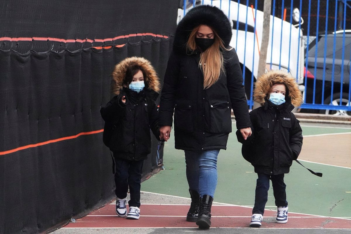 truong hoc My hoan mo cua vi Omicron anh 2