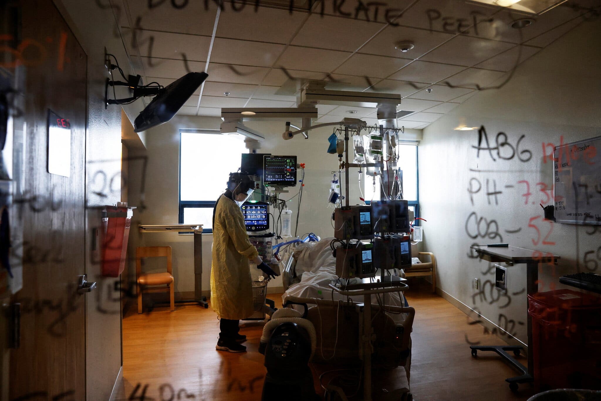 Canh benh vien chat kin nhung ICU thi khong o My hinh anh