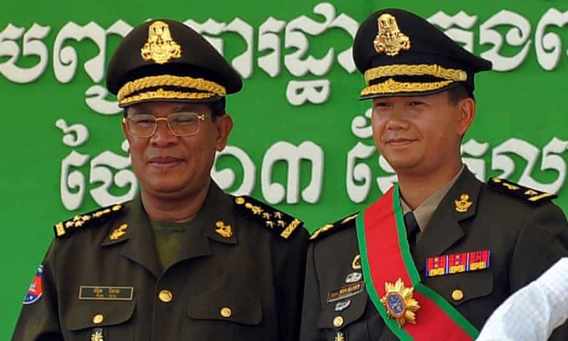 Ong Hun Sen de nghi My xac nhan bang cap cua con trai hinh anh
