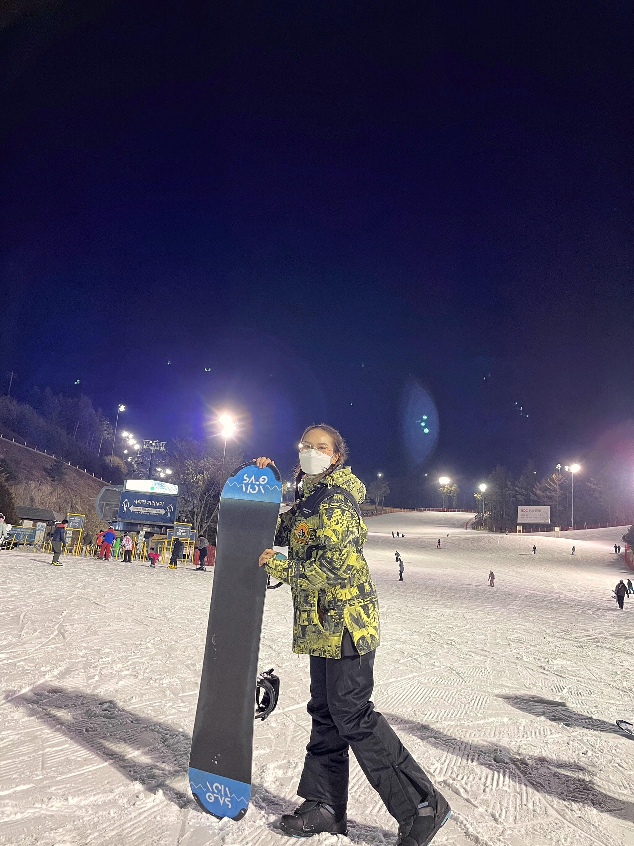 truot tuyet o han quoc anh 3