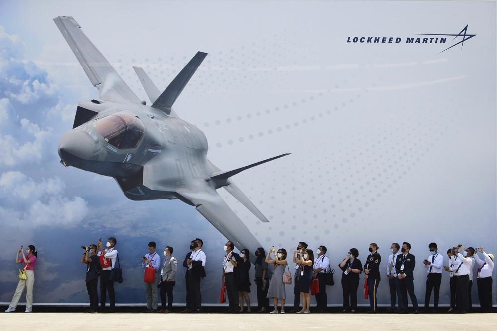 may bay tai Singapore Airshow anh 7