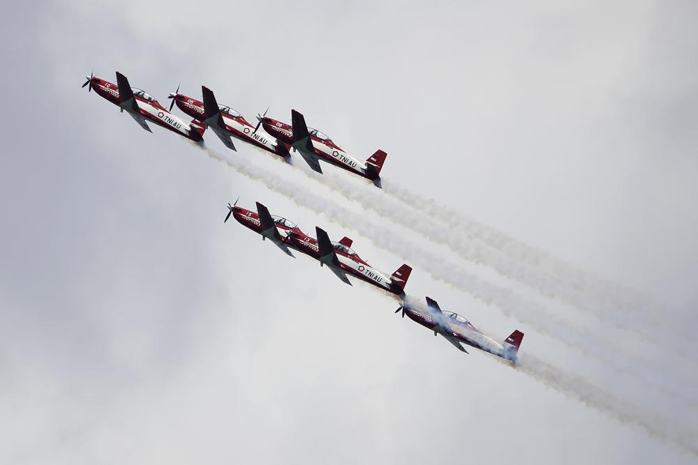 may bay tai Singapore Airshow anh 1