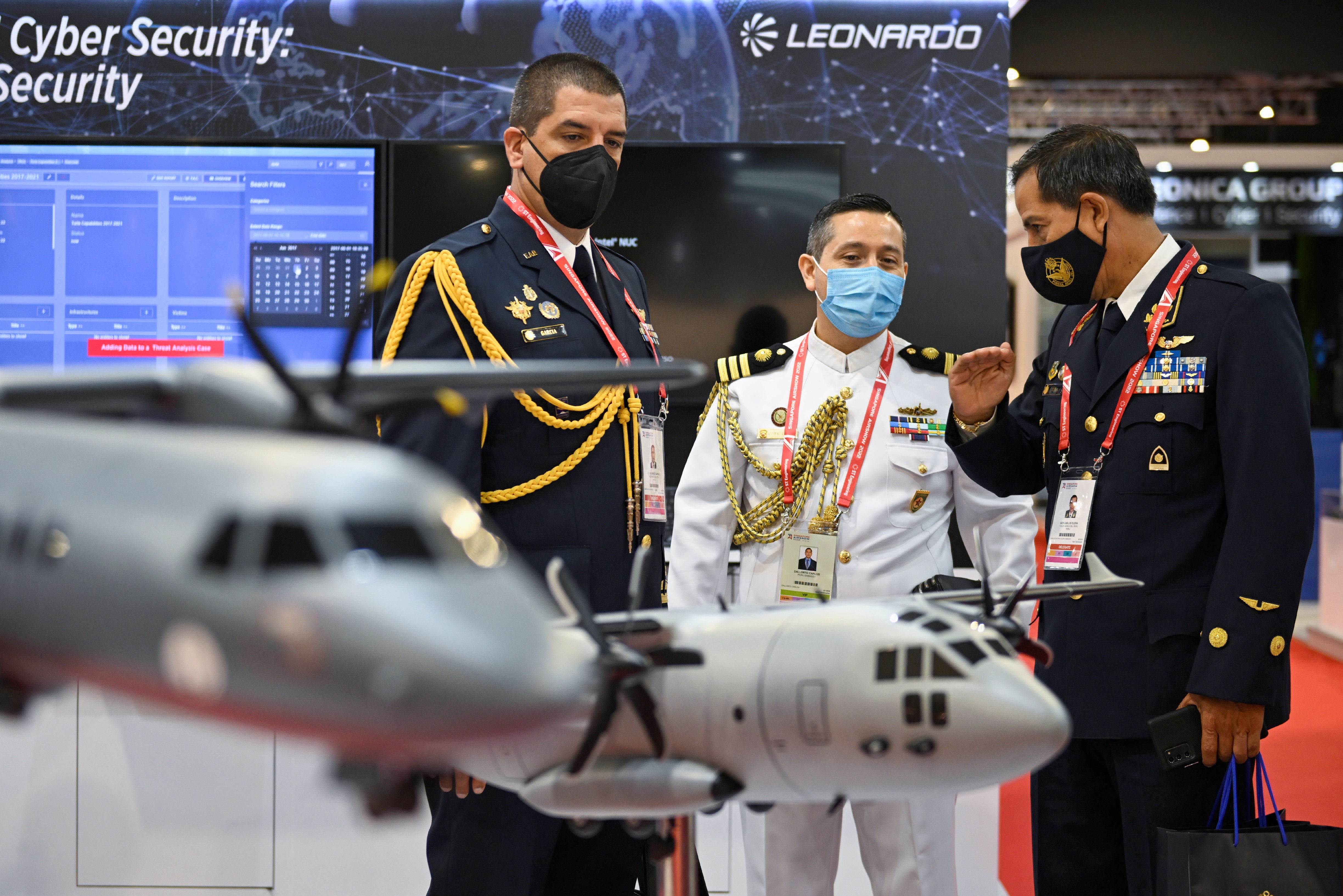 may bay tai Singapore Airshow anh 10