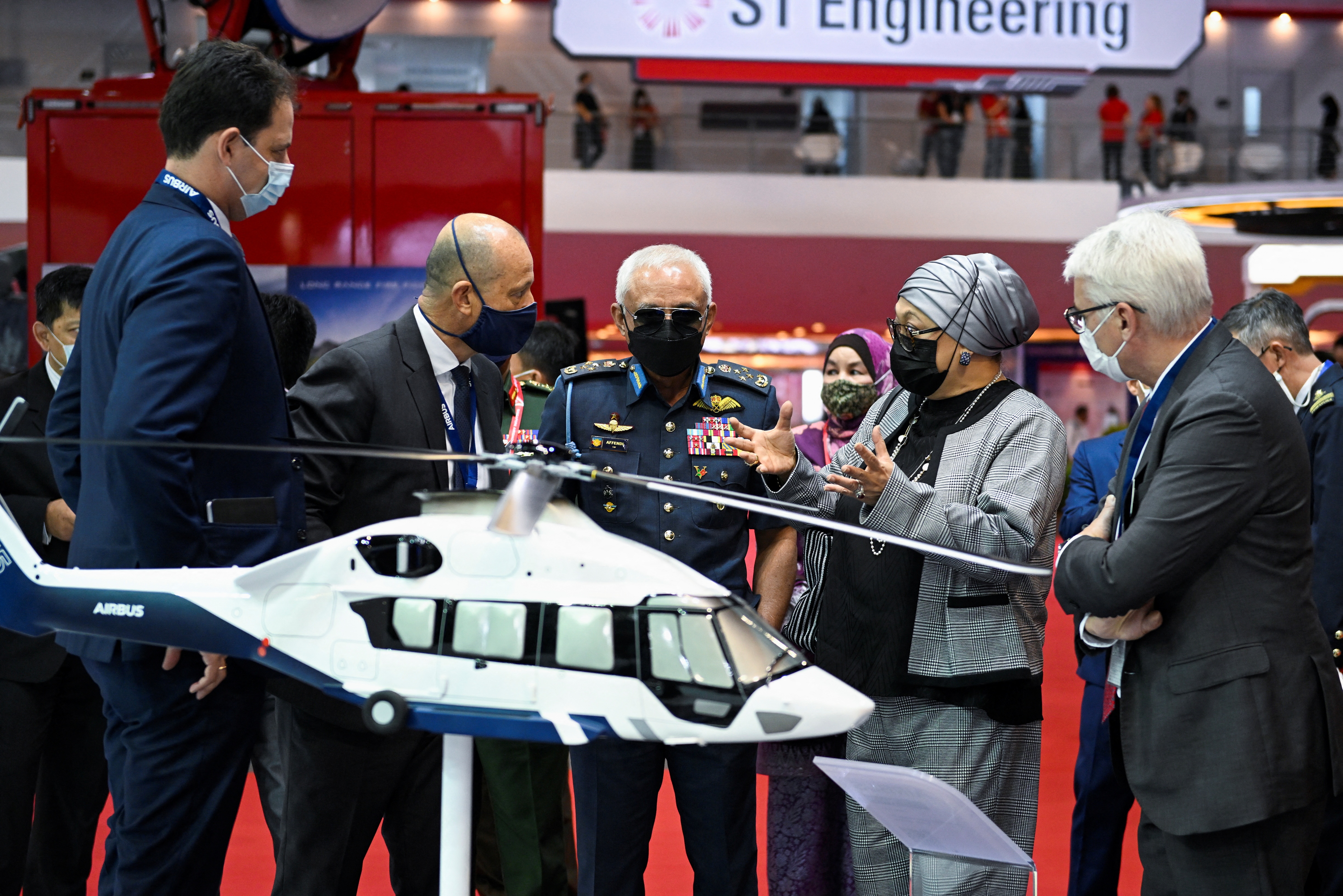 may bay tai Singapore Airshow anh 8