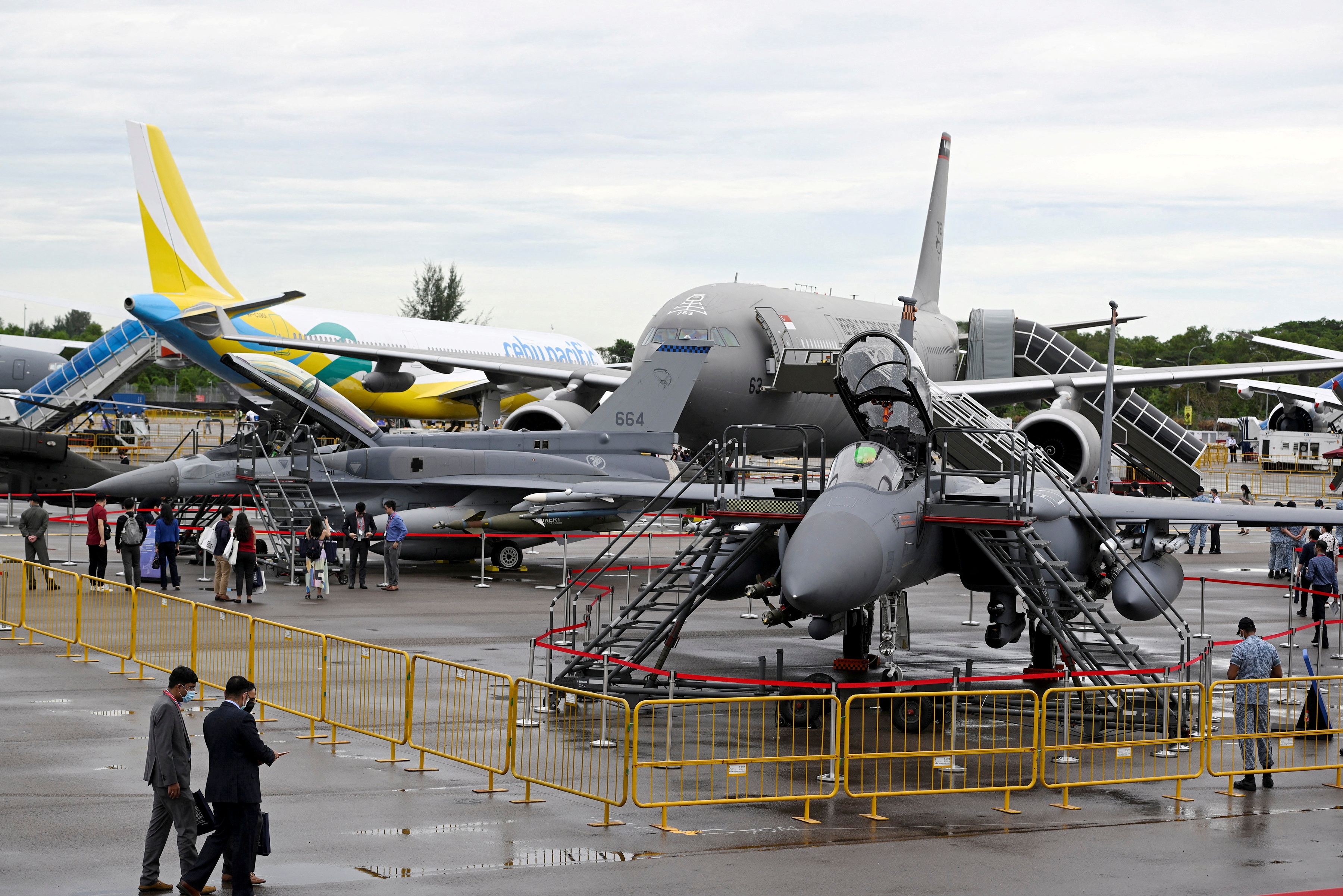 may bay tai Singapore Airshow anh 5