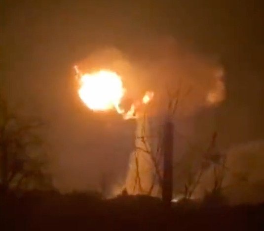 No lon o thu do Kyiv anh 1