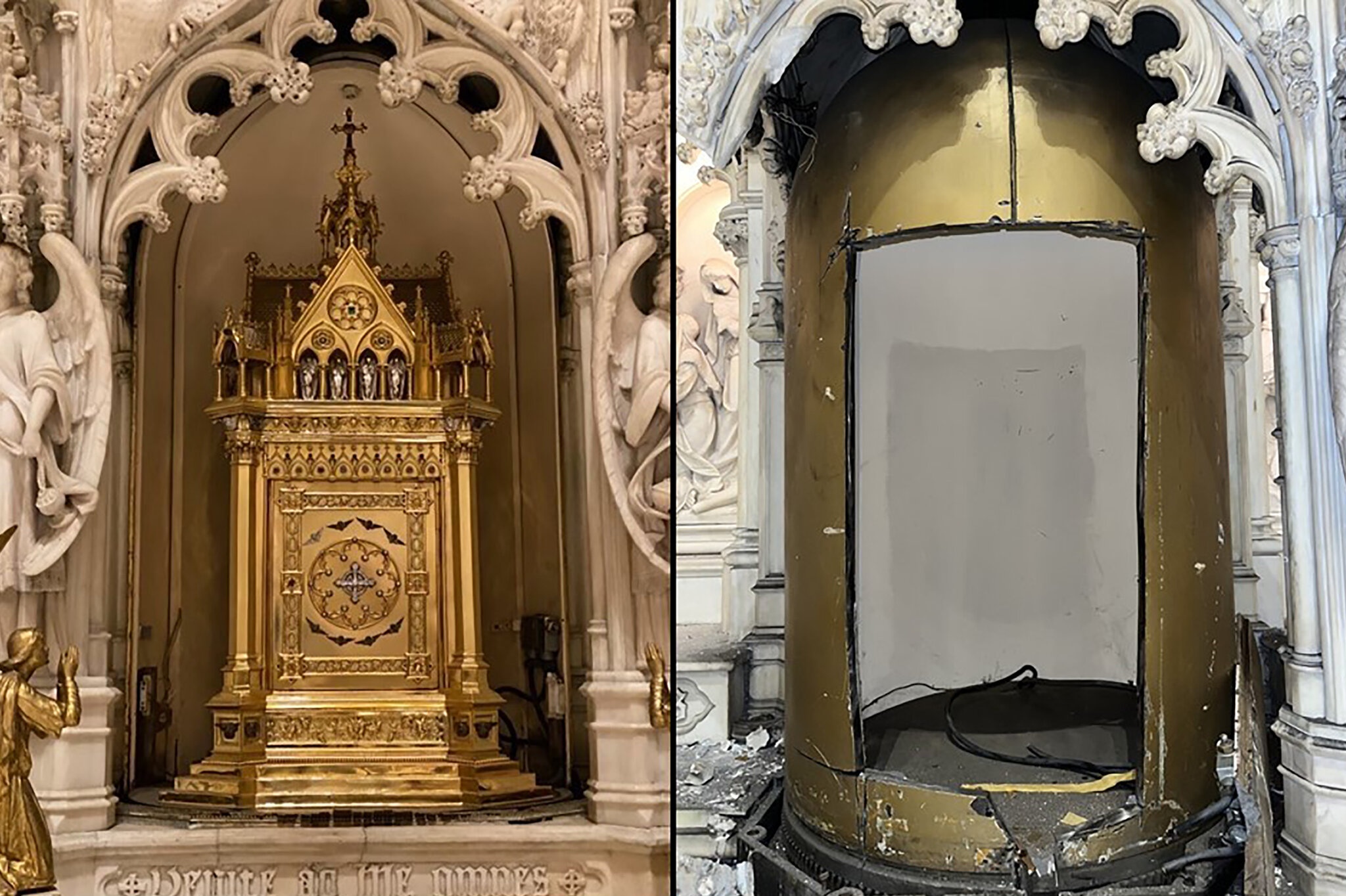 Nha tho o New York bi trom tu vang 2 trieu USD hinh anh