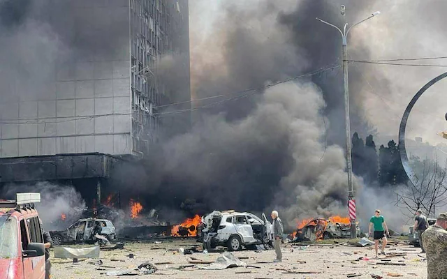 Ukraine noi Nga phao kich tai Vinnytsia hinh anh