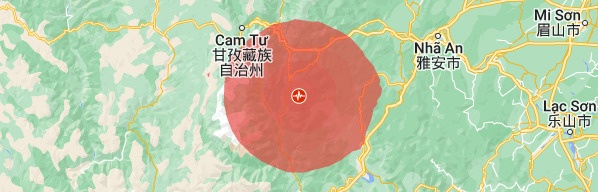 dong dat o Trung Quoc anh 1