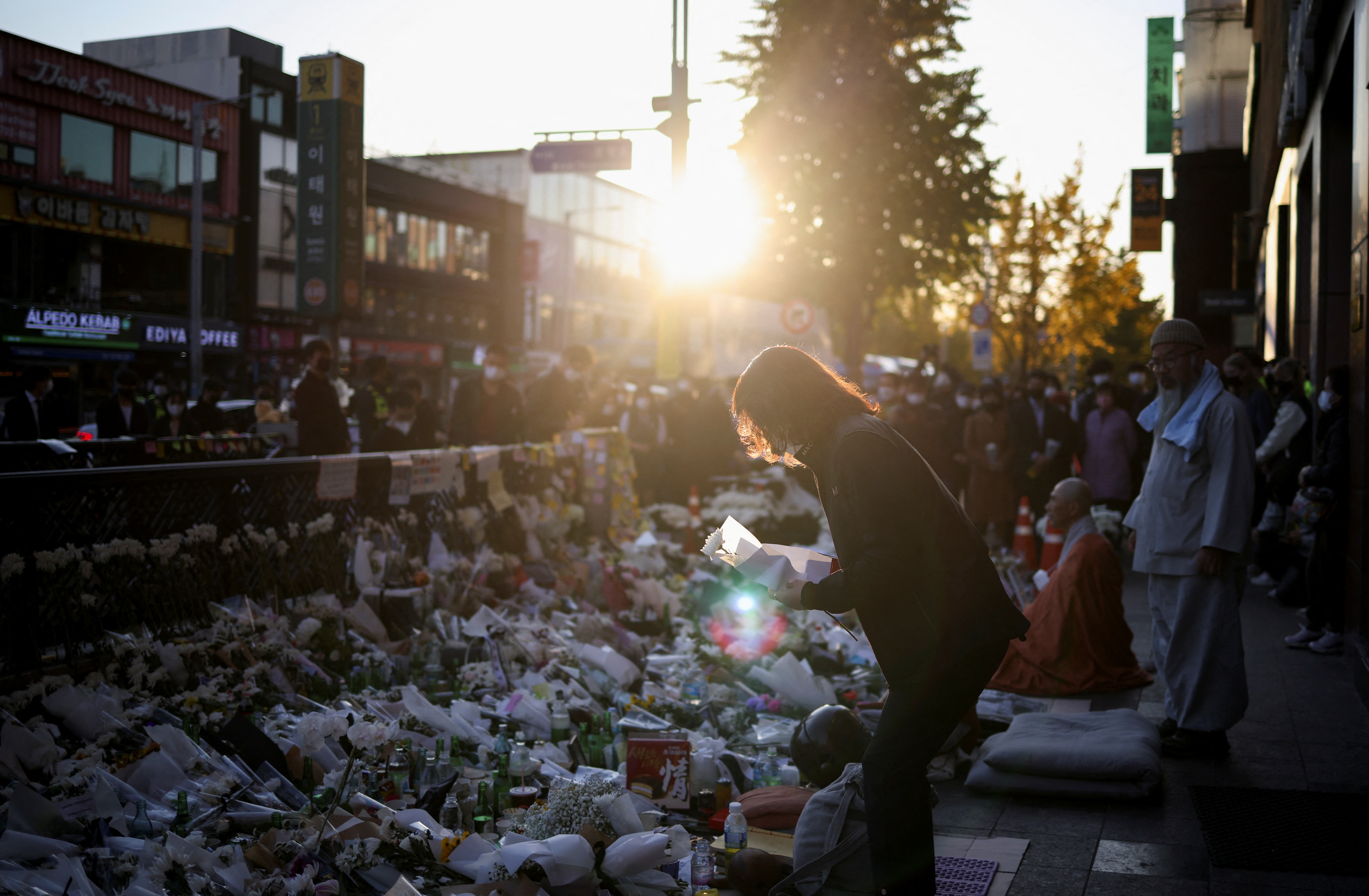 giam dap o Itaewon anh 2