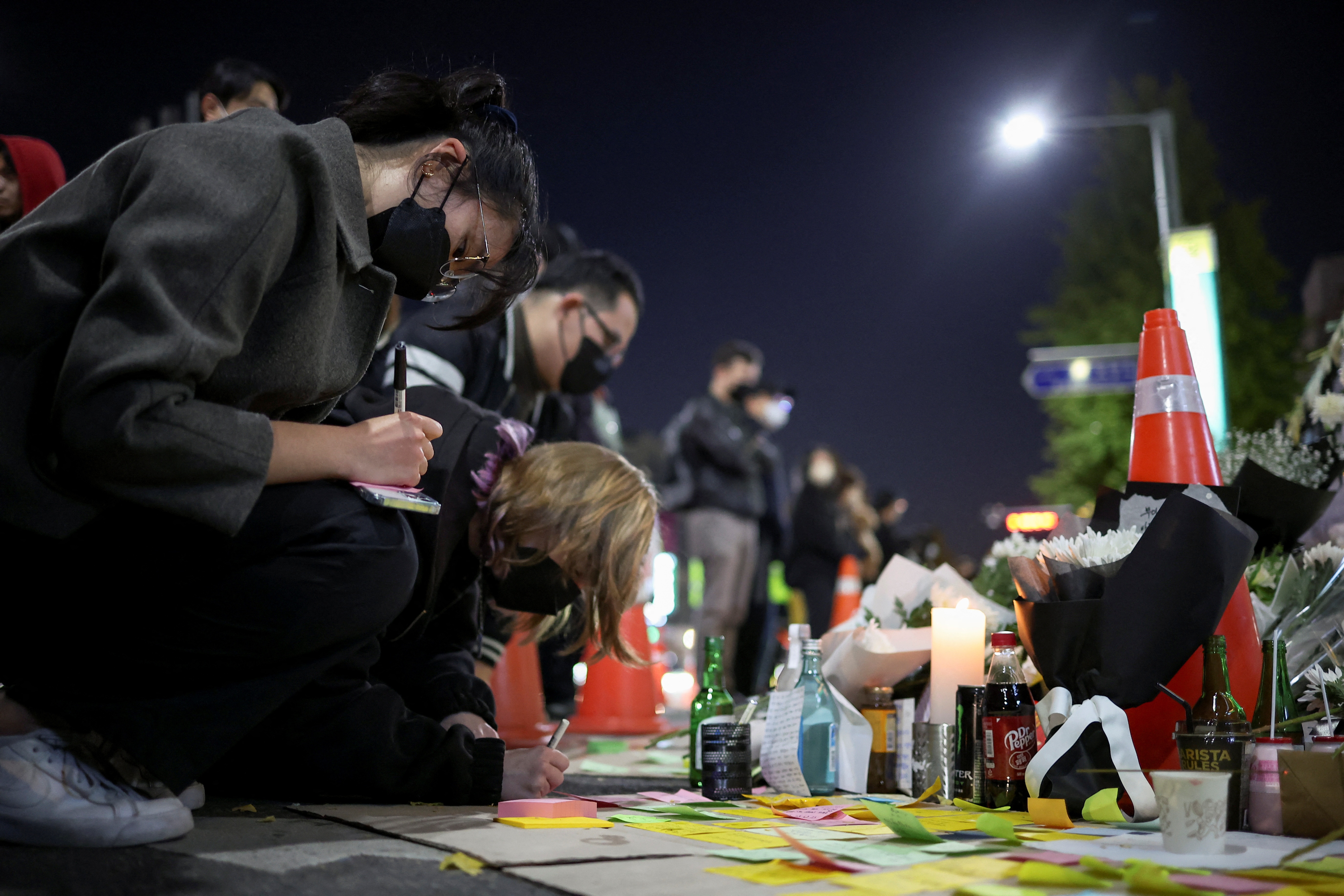 giam dap o Itaewon anh 1