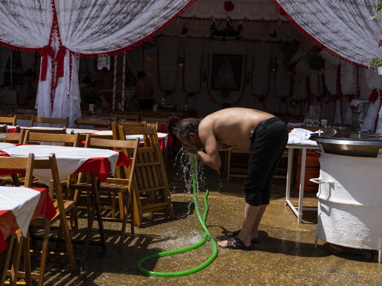 nang nong o Chau Au anh 2