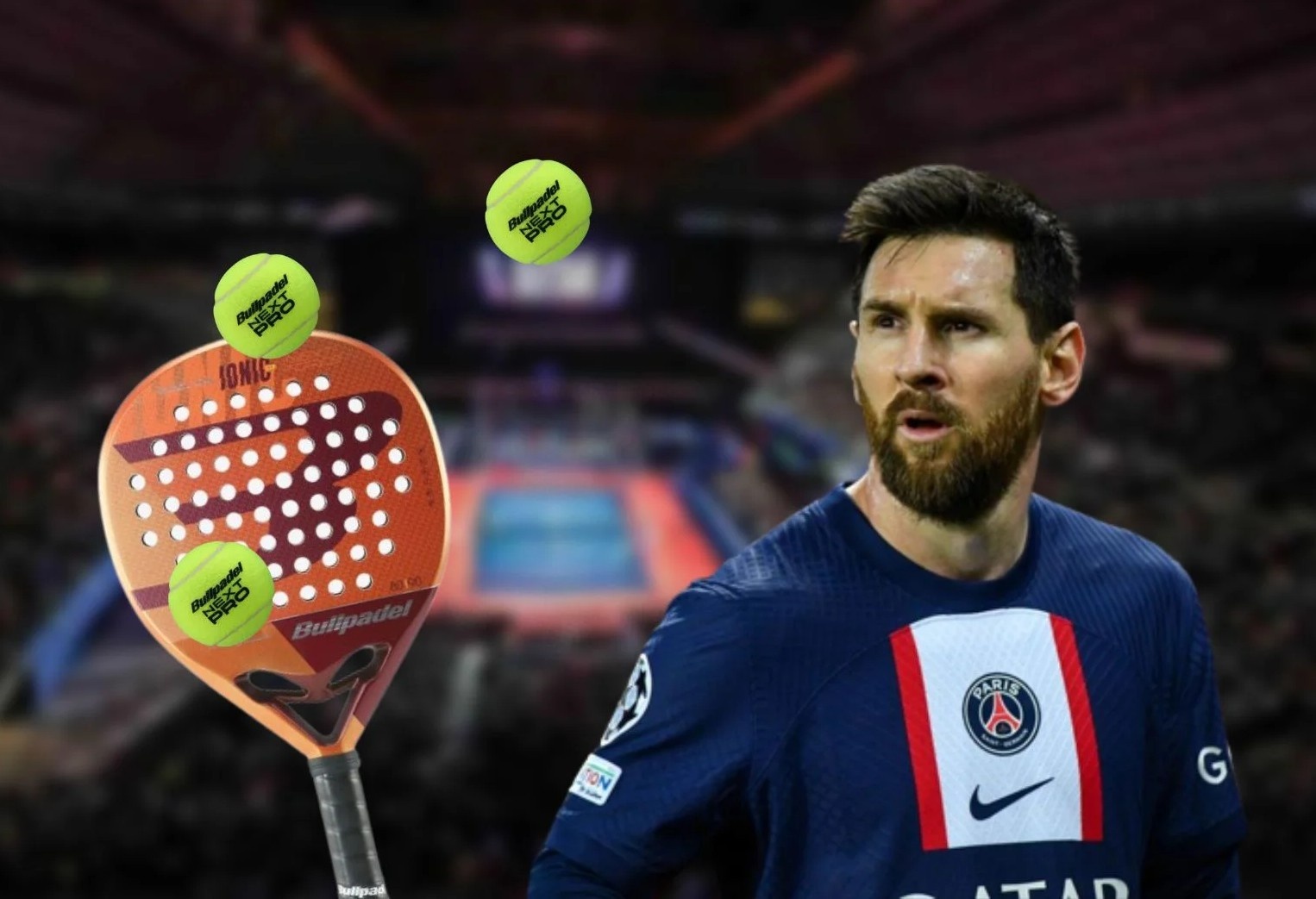 Pickleball chua ha nhiet, den luot Padel gay sot, Messi rat me mon nay hinh anh