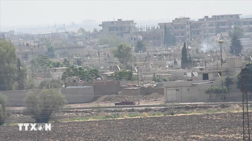 Truyen hinh Syria phat tuyen bo chinh quyen Tong thong Assad sup do hinh anh