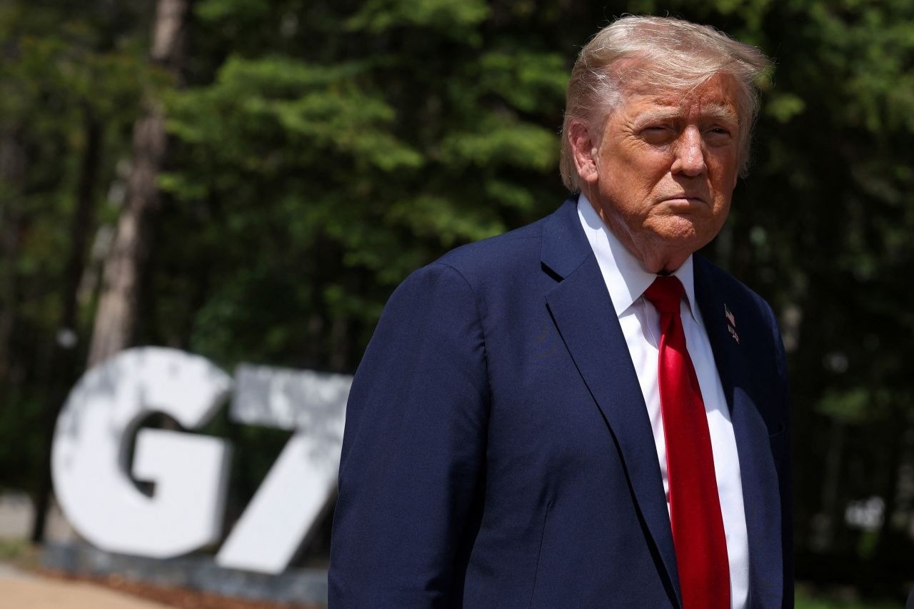 Ong Trump roi G7 som, noi sap hanh dong voi Iran hinh anh