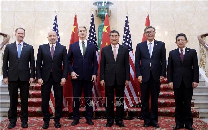 My, Trung Quoc dat thoa thuan khung ve thuong mai hinh anh