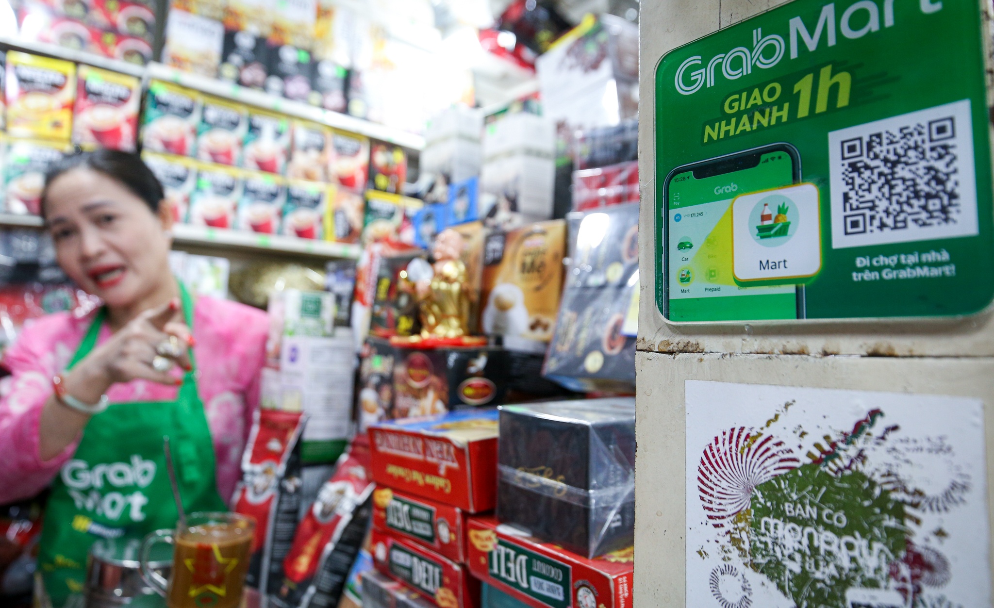 Video - GrabMart mang niem vui den voi tieu thuong cho truyen thong hinh anh