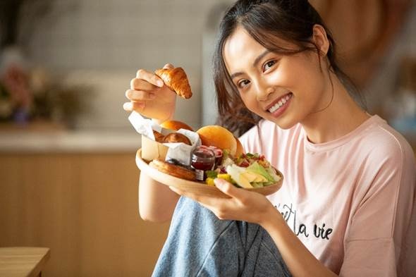 Tan huong nhung bua sang khong voi va ngay dich hinh anh