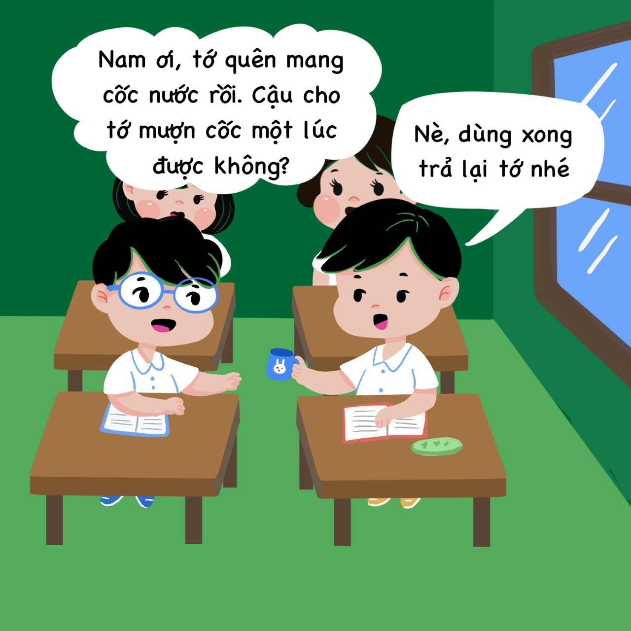 đến trường thời Covid-19 ảnh 3 den truong thoi Covid-19 anh 3